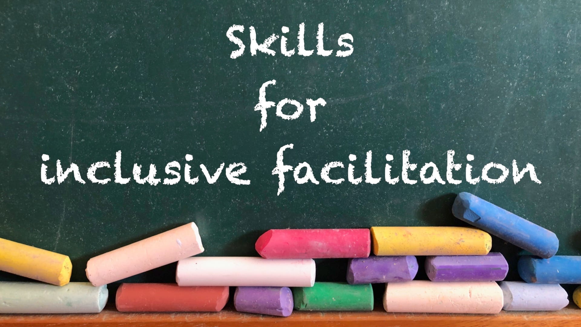 Skills for inclusive facilitation film cover